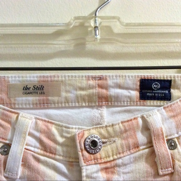 AG Adriano Goldschmied The Stilt chevron pants - Picture 3 of 10